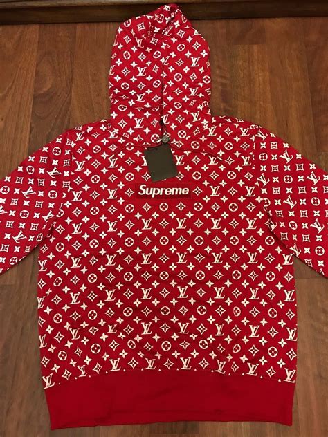 louis vuitton sweatshirt supreme|supreme louis vuitton pullover.